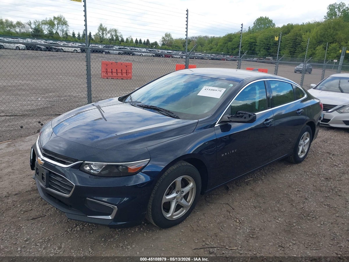 2018 CHEVROLET MALIBU 1LS — снимка 2