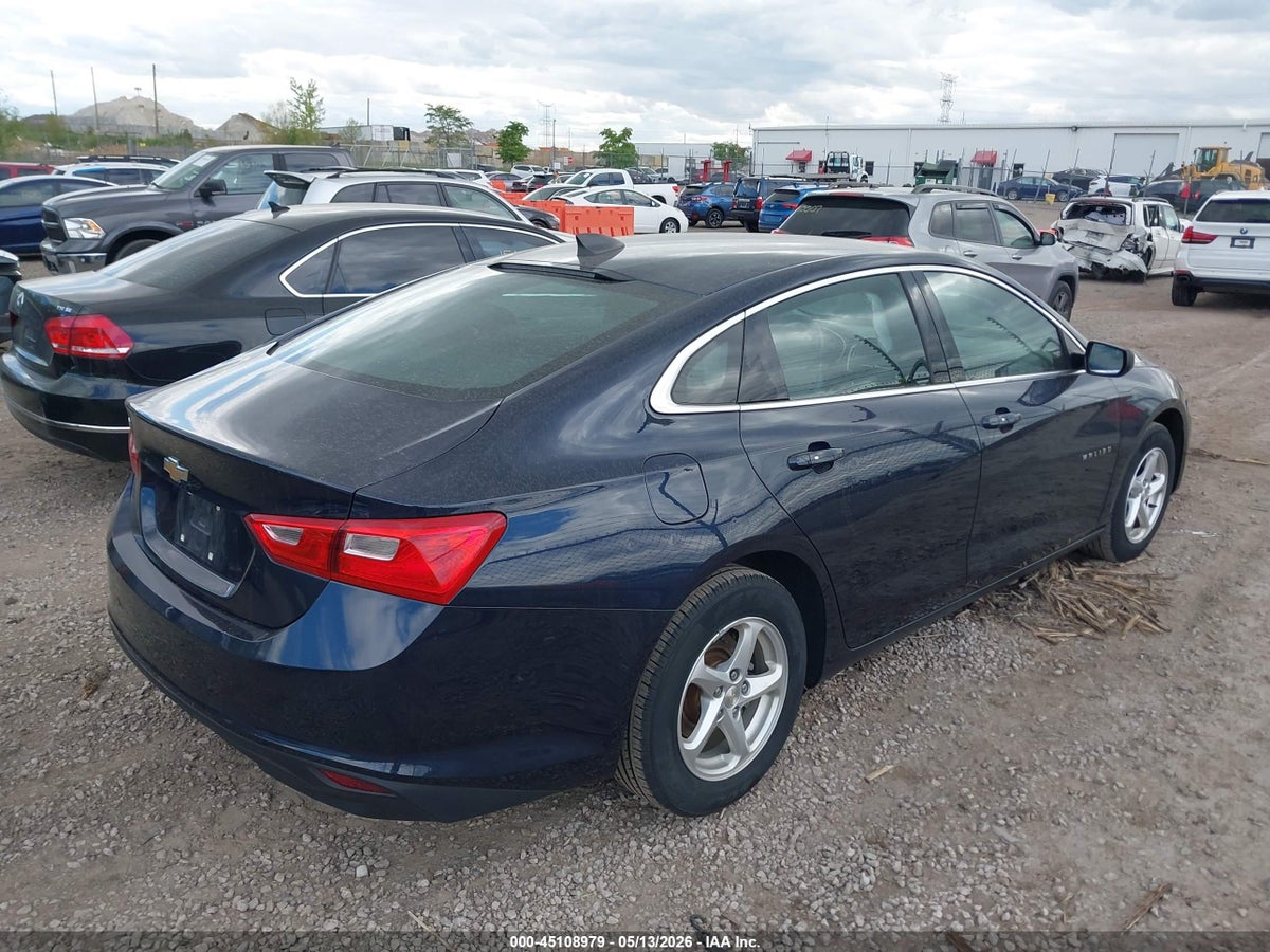 2018 CHEVROLET MALIBU 1LS — снимка 4