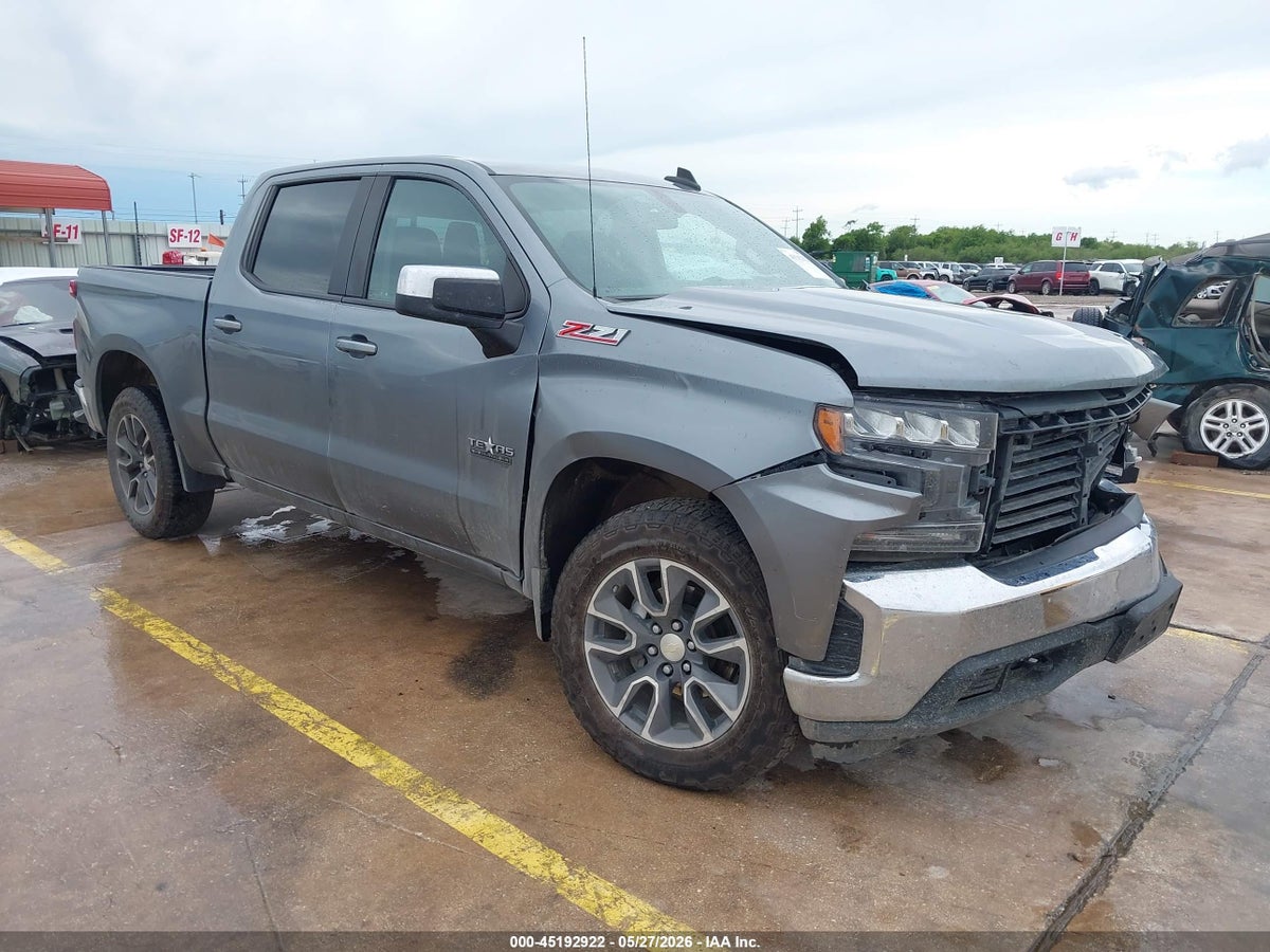 2021 CHEVROLET SILVERADO 1500 4WD SHORT BED LT