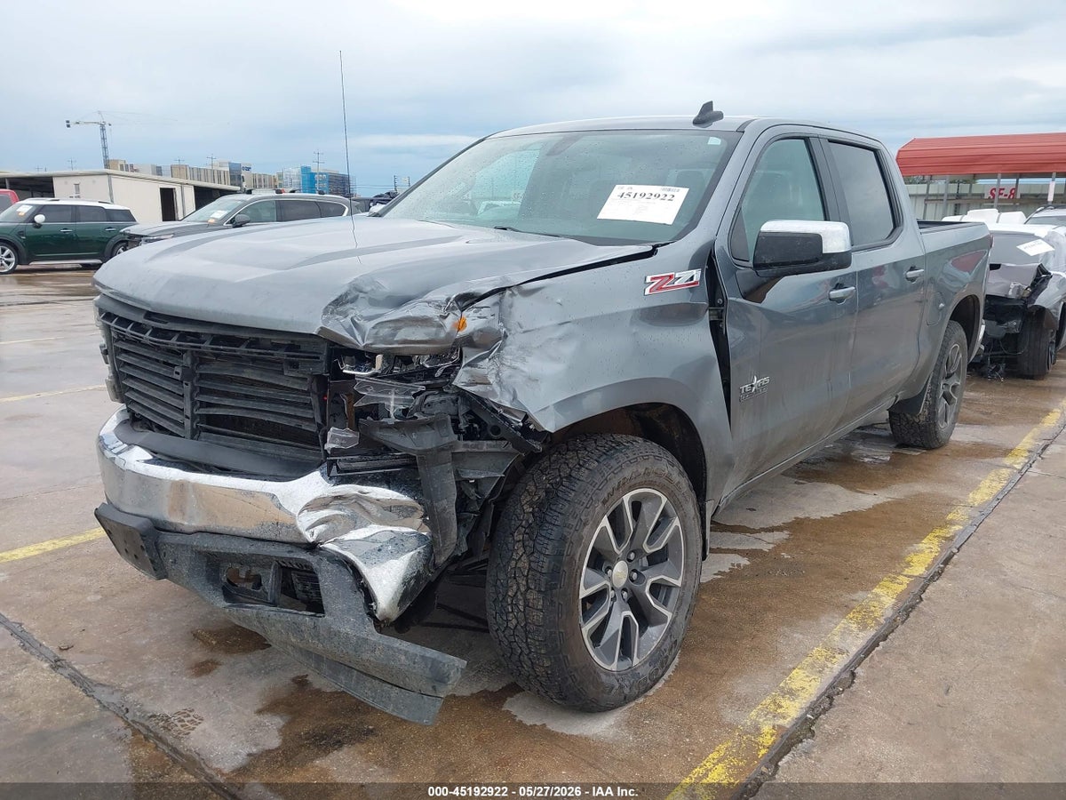2021 CHEVROLET SILVERADO 1500 4WD SHORT BED LT — снимка 2