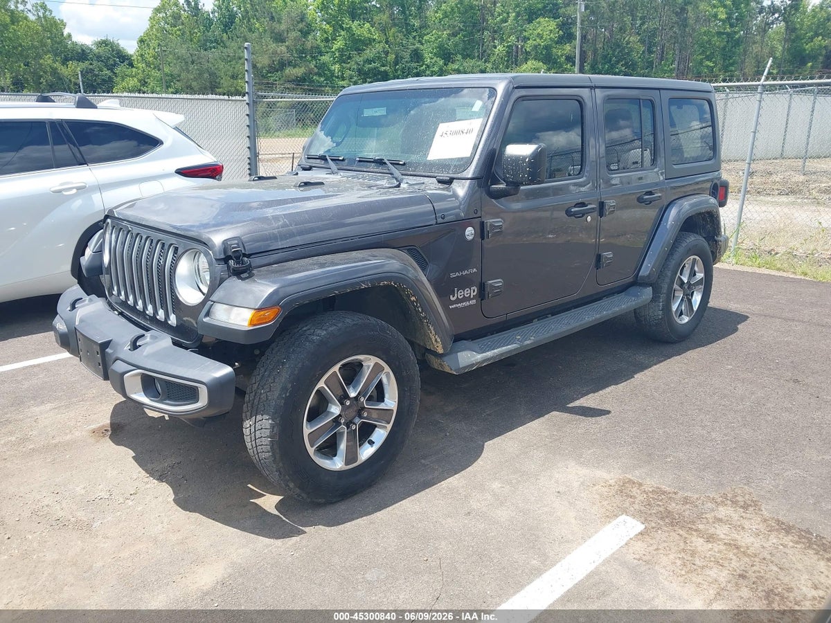 2018 JEEP WRANGLER UNLIMITED SAHARA 4X4 — снимка 2