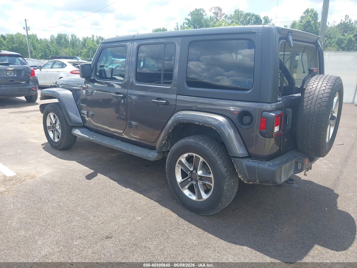 2018 JEEP WRANGLER UNLIMITED SAHARA 4X4 — снимка 3