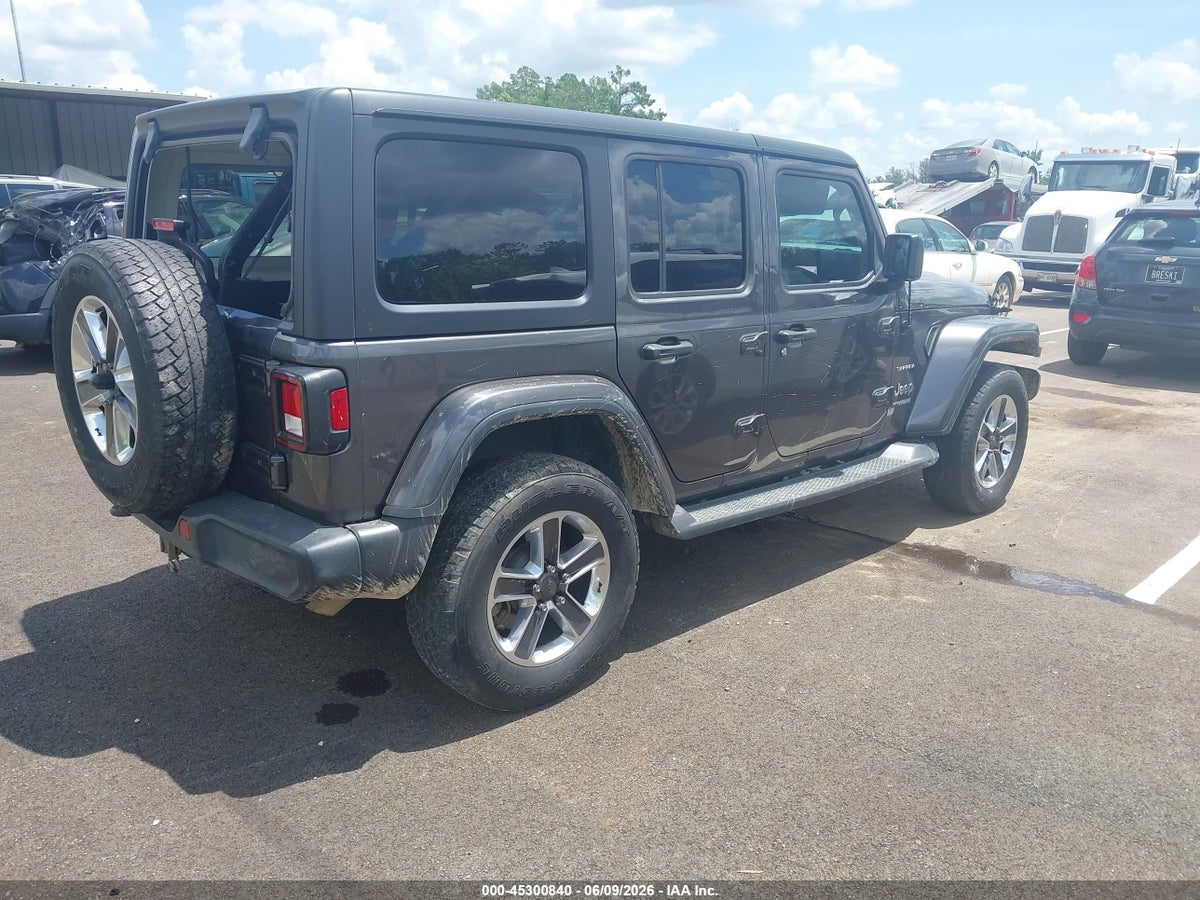 2018 JEEP WRANGLER UNLIMITED SAHARA 4X4 — снимка 4
