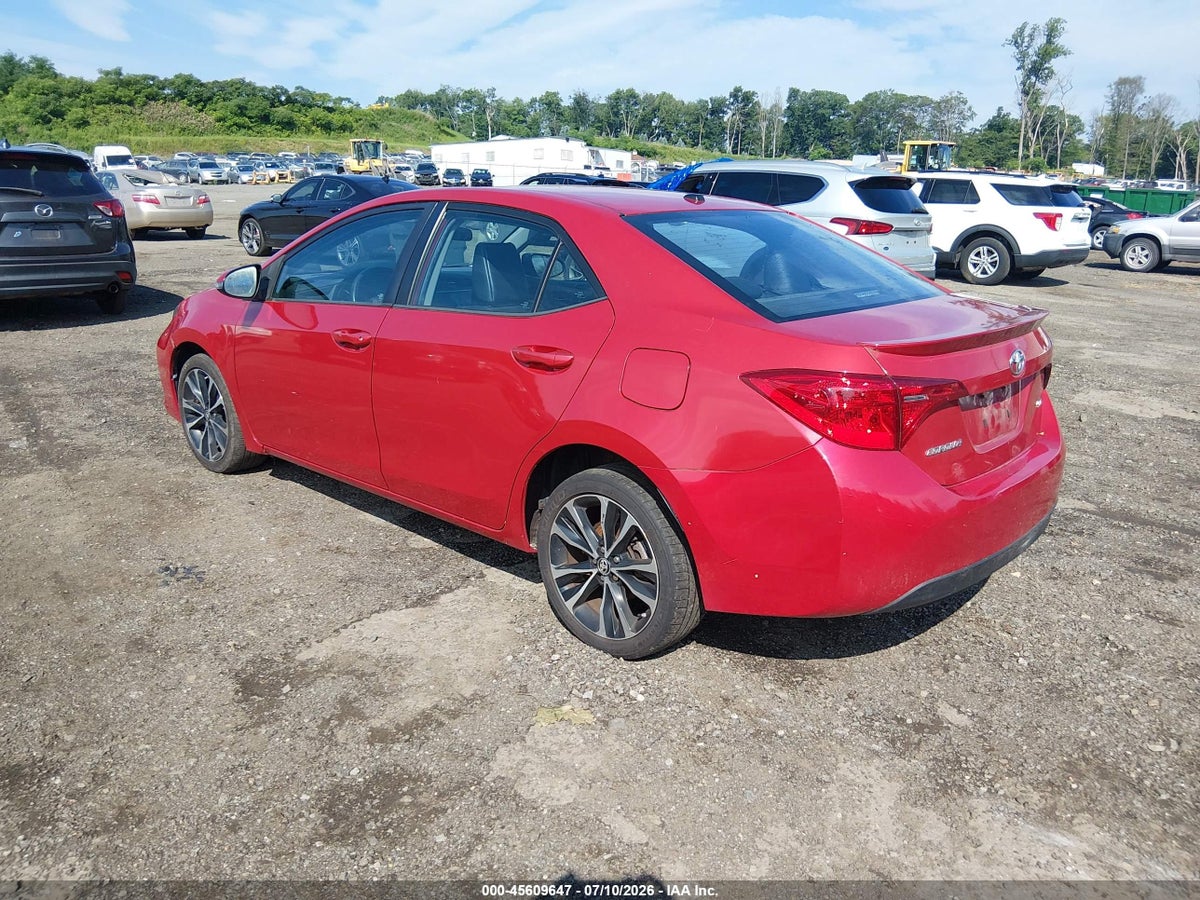 2017 TOYOTA COROLLA SE — снимка 3