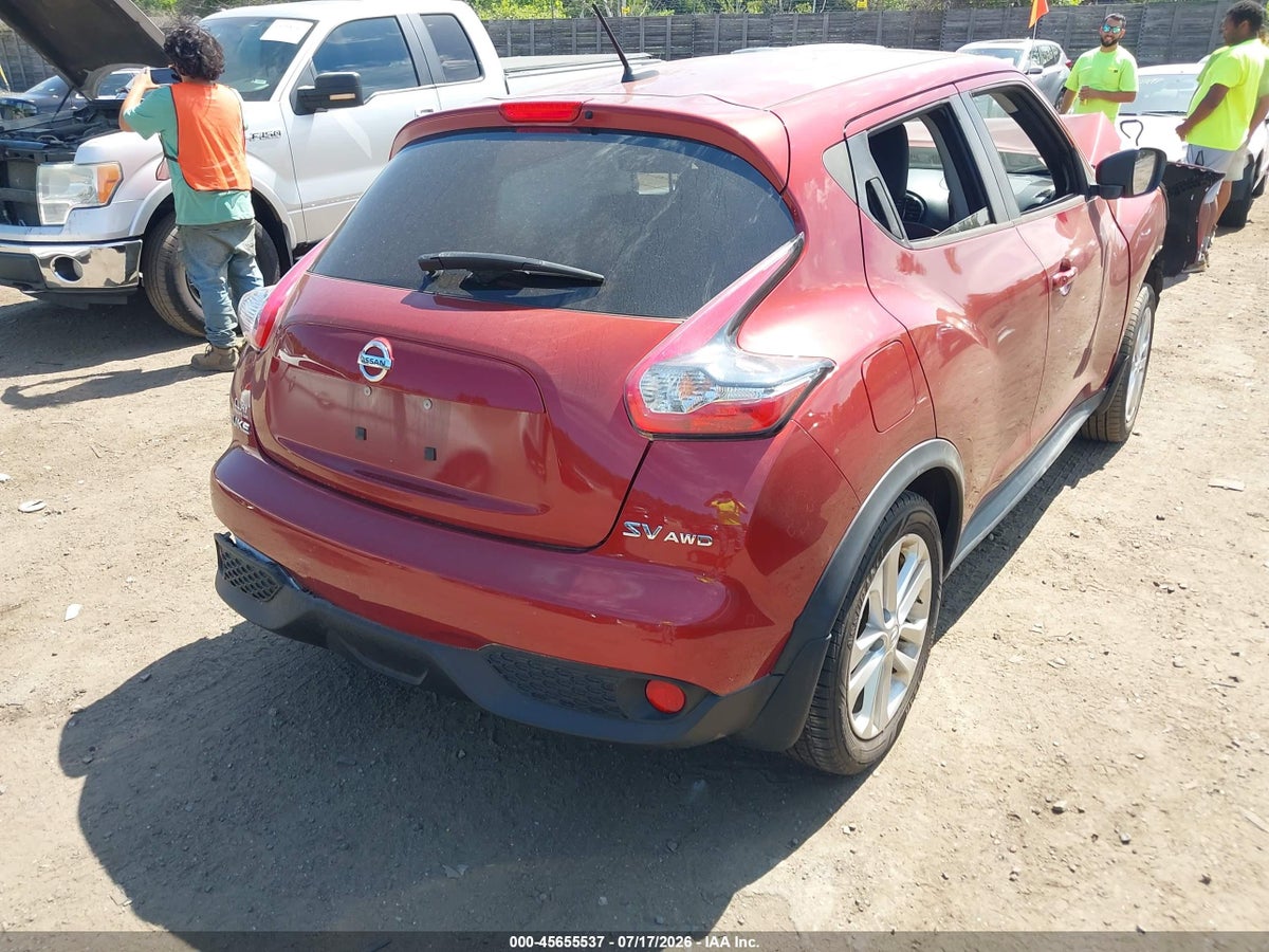 2015 NISSAN JUKE SV — снимка 4