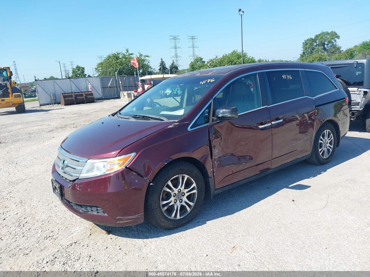 2011 HONDA ODYSSEY EX-L — снимка 2