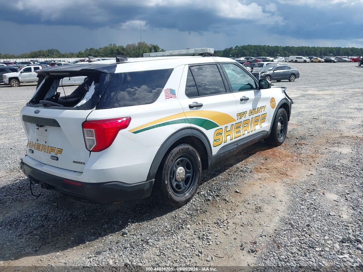 2021 FORD POLICE INTERCEPTOR UTILITY — снимка 4