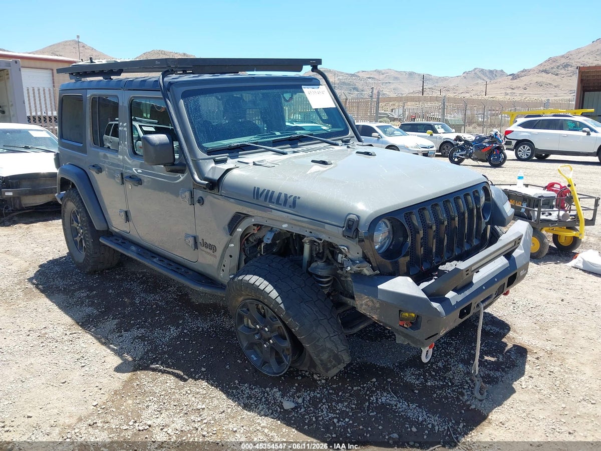 2021 JEEP WRANGLER UNLIMITED WILLYS 4X4