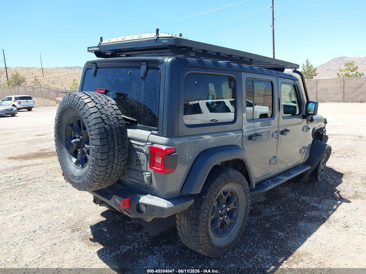 2021 JEEP WRANGLER UNLIMITED WILLYS 4X4 — снимка 4