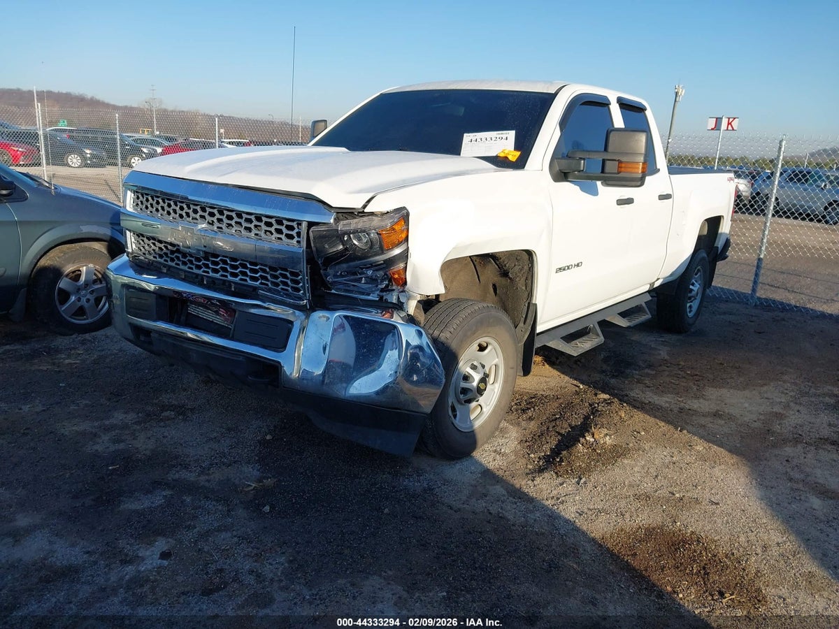 2019 CHEVROLET SILVERADO 2500HD WT — снимка 2