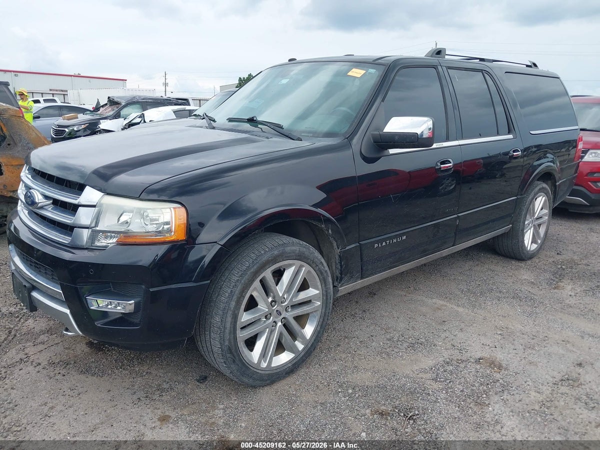 2016 FORD EXPEDITION EL PLATINUM — снимка 2