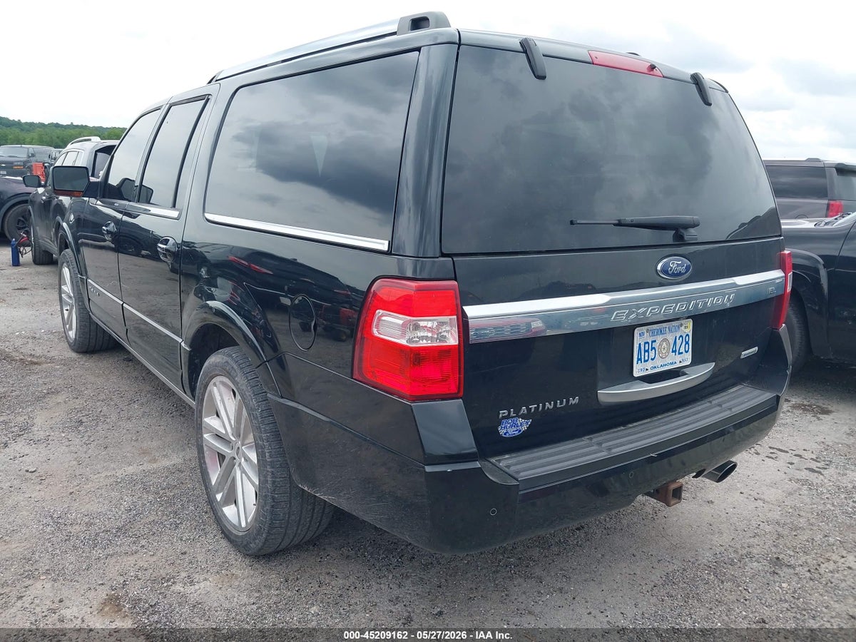 2016 FORD EXPEDITION EL PLATINUM — снимка 3