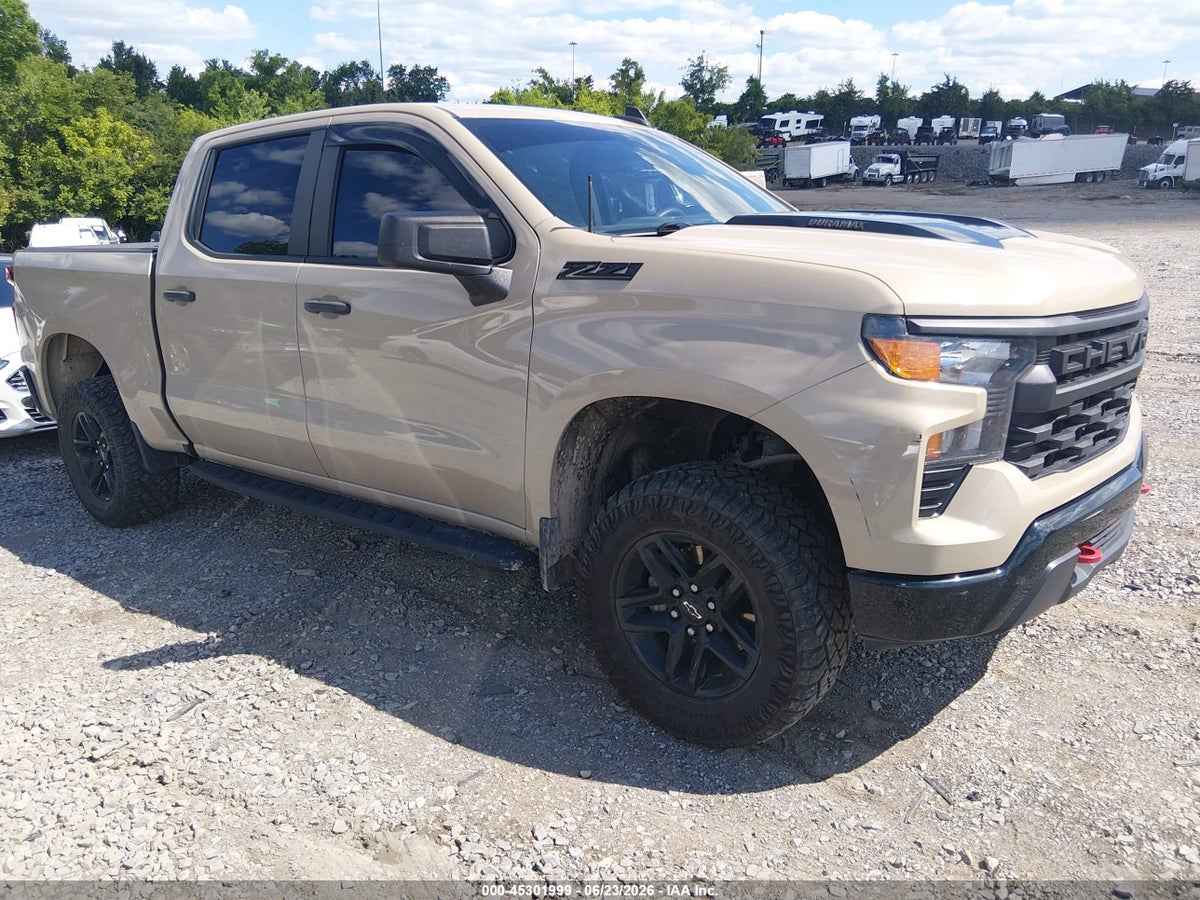 2022 CHEVROLET SILVERADO 1500 4WD SHORT BED CUSTOM TRAIL BOSS