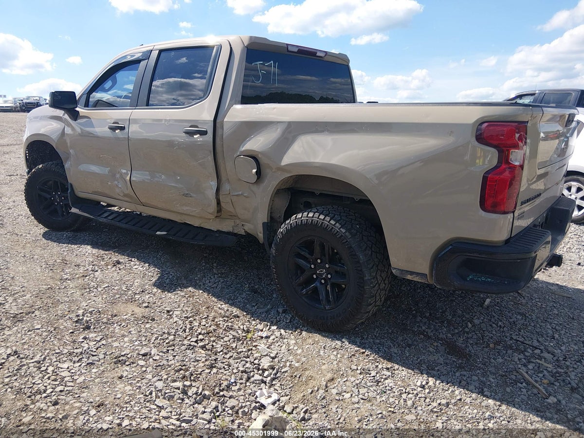 2022 CHEVROLET SILVERADO 1500 4WD SHORT BED CUSTOM TRAIL BOSS — снимка 3