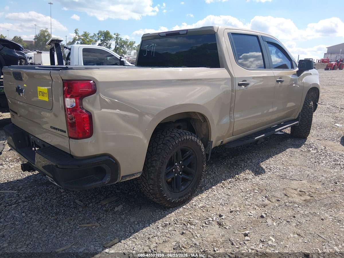 2022 CHEVROLET SILVERADO 1500 4WD SHORT BED CUSTOM TRAIL BOSS — снимка 4