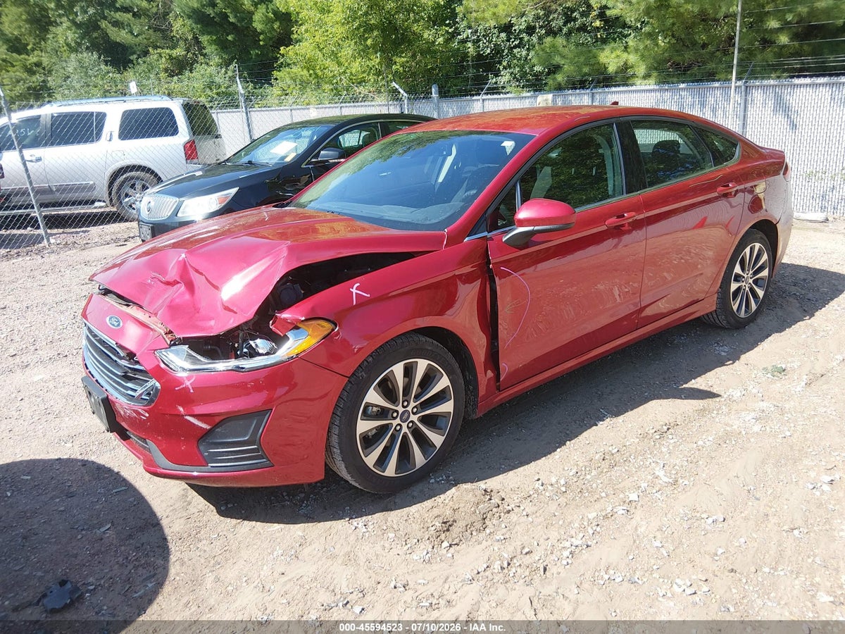2020 FORD FUSION SE — снимка 2