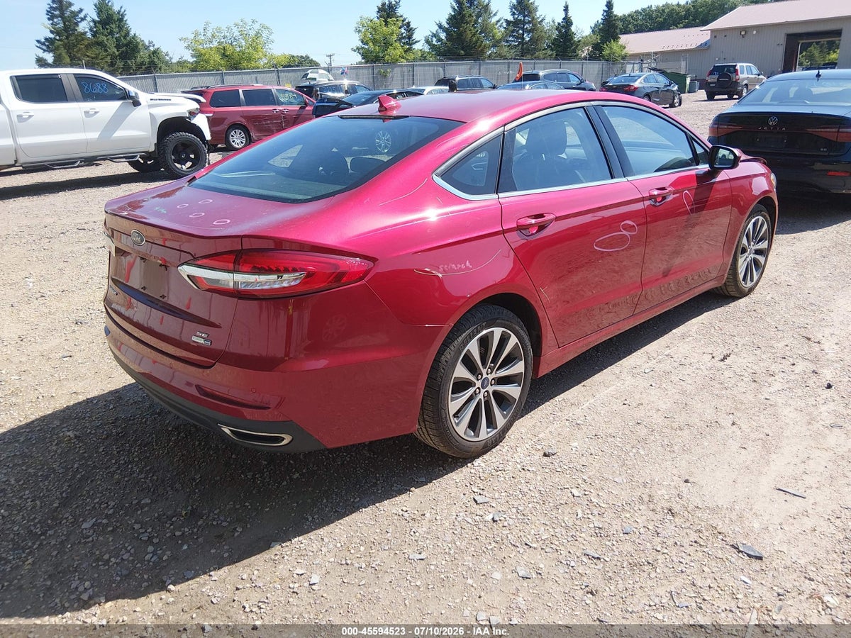 2020 FORD FUSION SE — снимка 4