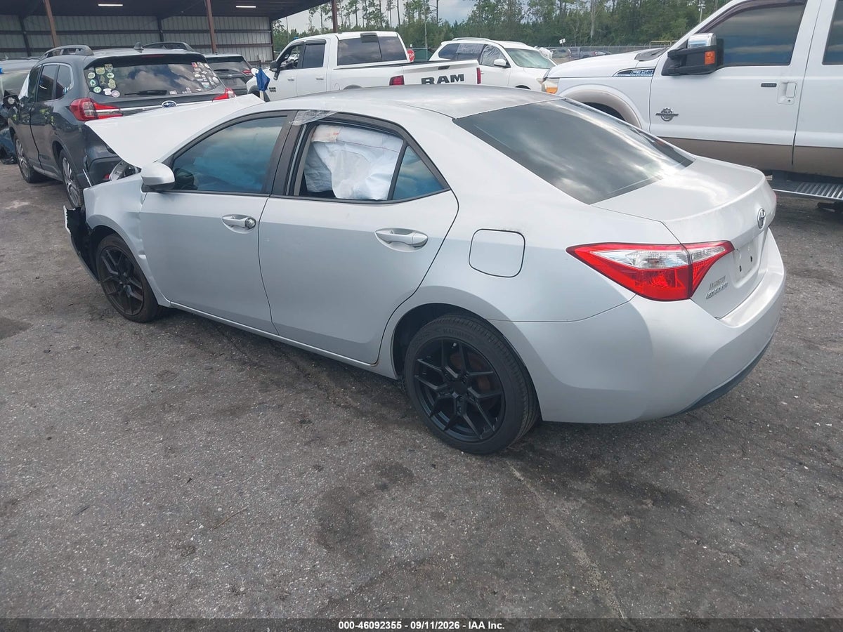 2015 TOYOTA COROLLA L — снимка 3