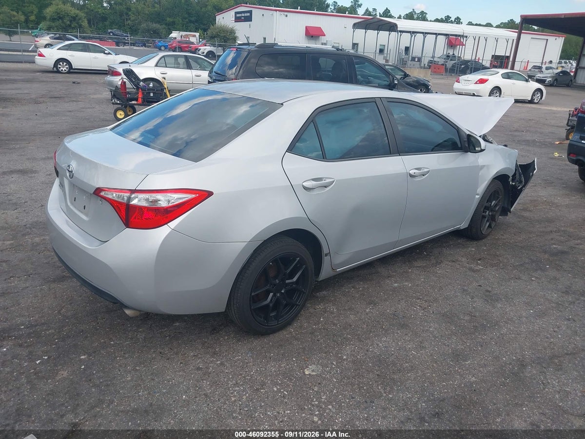 2015 TOYOTA COROLLA L — снимка 4