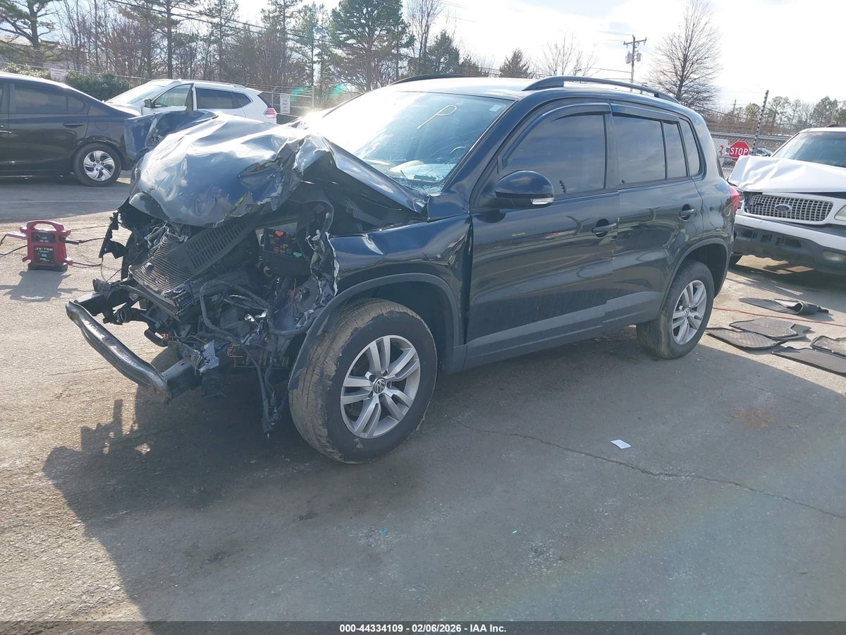 2016 VOLKSWAGEN TIGUAN S — снимка 2