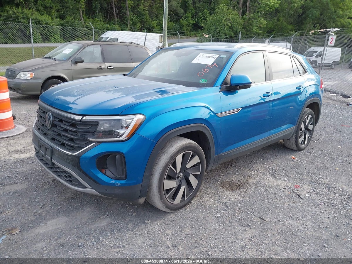 2024 VOLKSWAGEN ATLAS CROSS SPORT 2.0T SE W/TECHNOLOGY — снимка 2