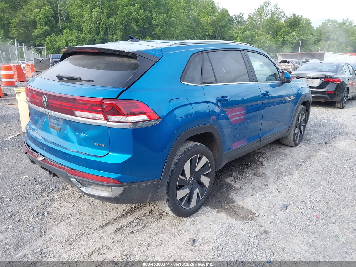 2024 VOLKSWAGEN ATLAS CROSS SPORT 2.0T SE W/TECHNOLOGY — снимка 4