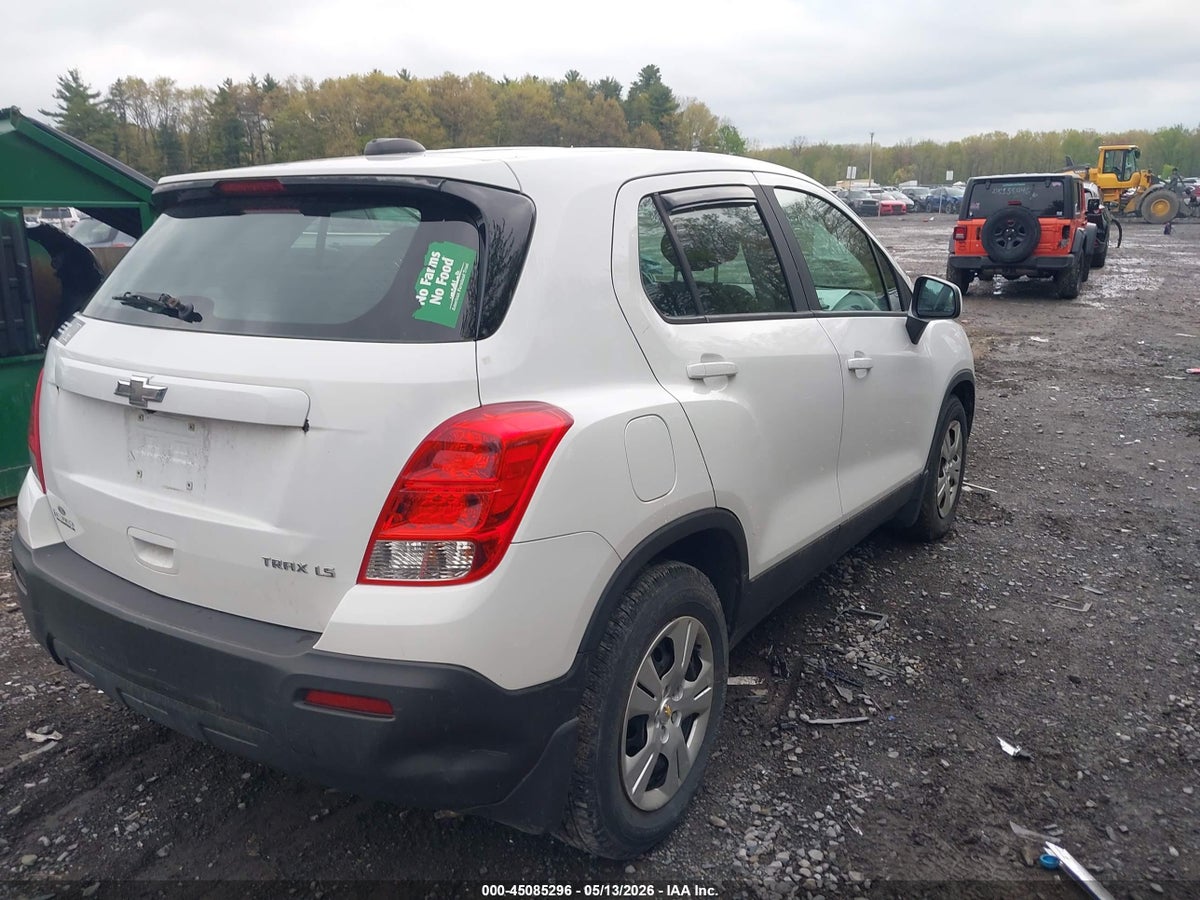 2015 CHEVROLET TRAX 1LS — снимка 4