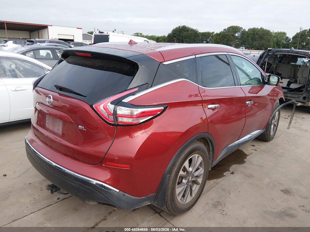 2015 NISSAN MURANO PLATINUM/S/SL/SV — снимка 4
