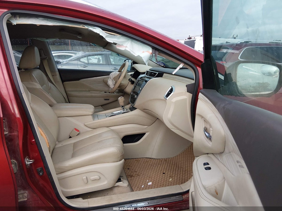 2015 NISSAN MURANO PLATINUM/S/SL/SV — снимка 5