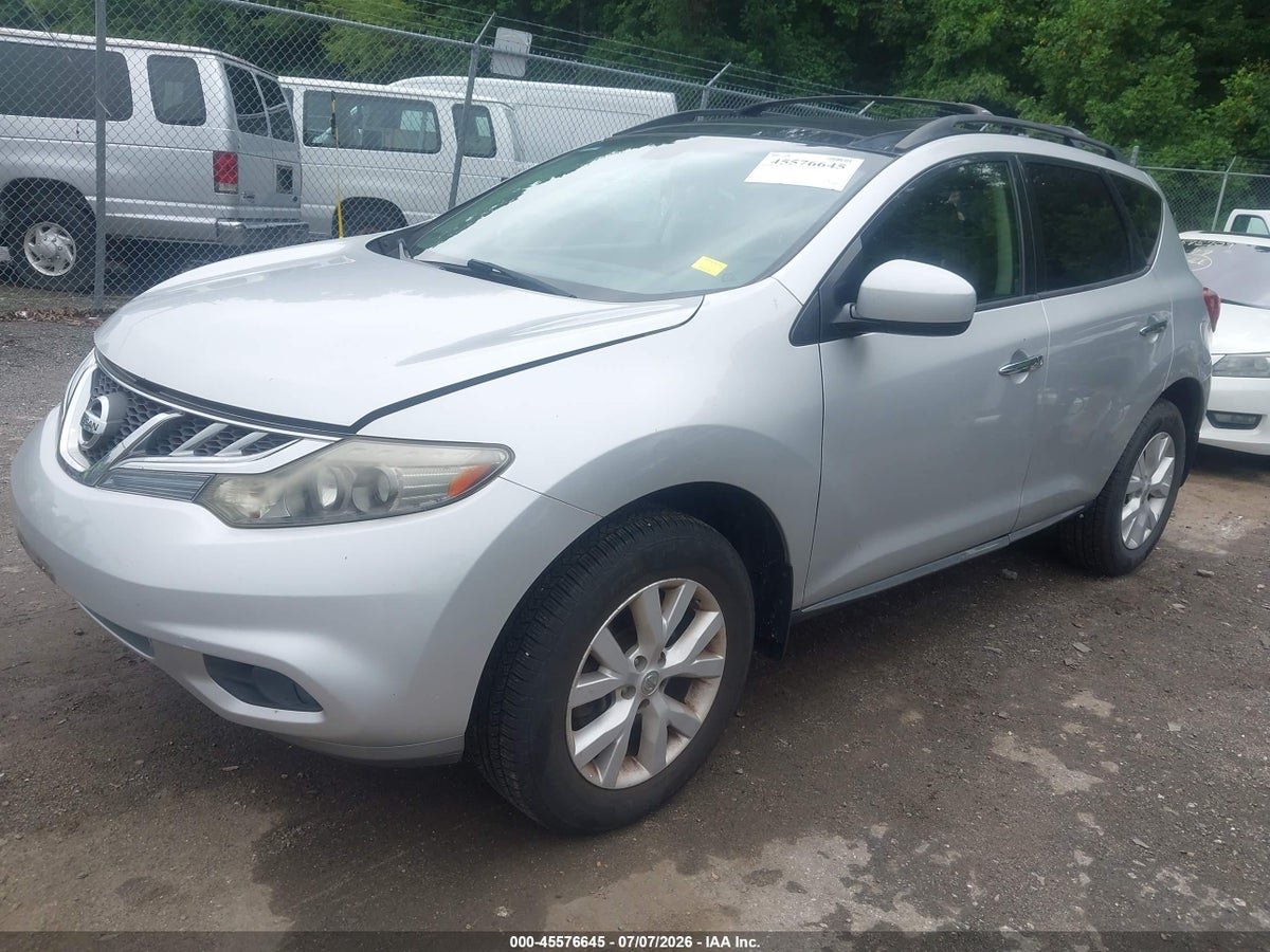 2012 NISSAN MURANO SL — снимка 2