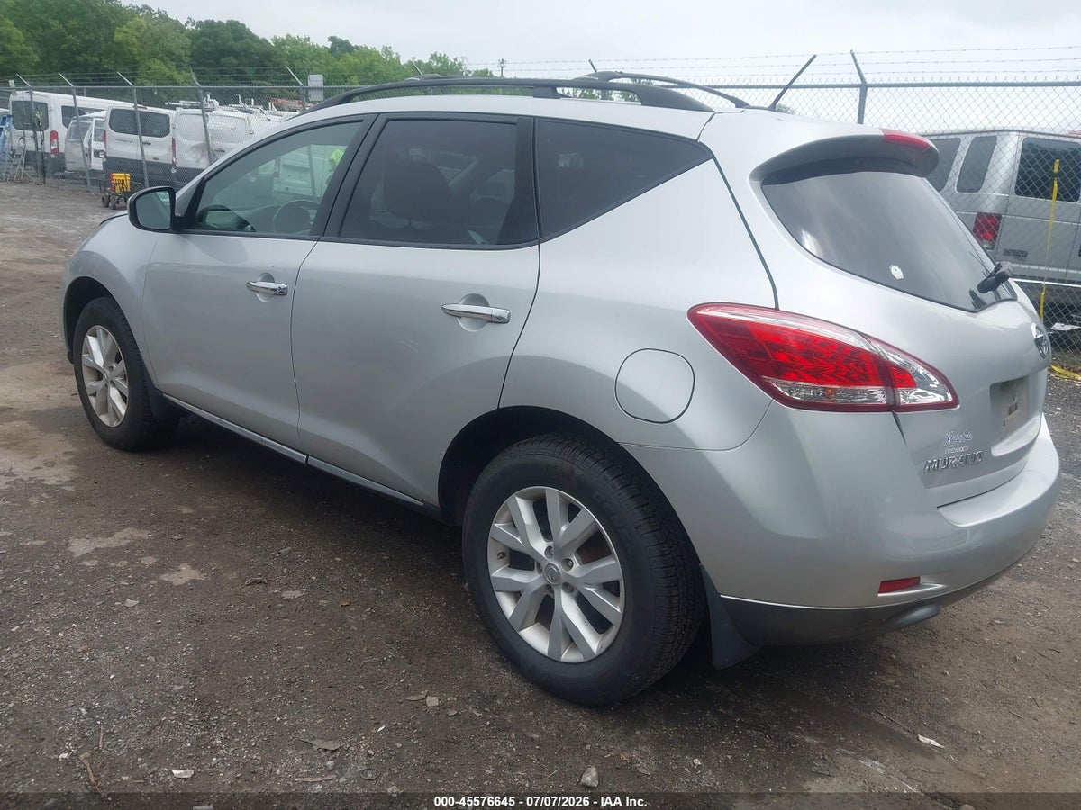 2012 NISSAN MURANO SL — снимка 3