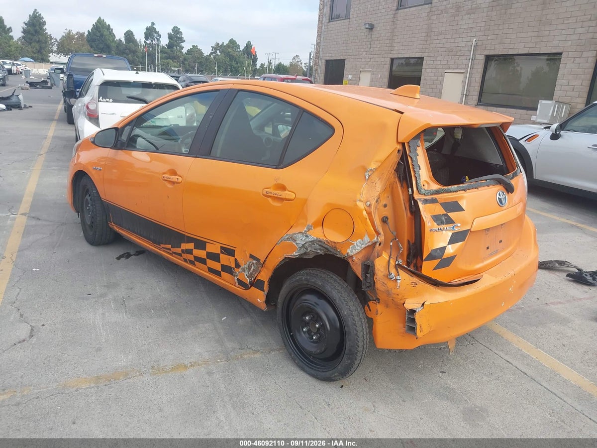 2015 TOYOTA PRIUS C ONE — снимка 3