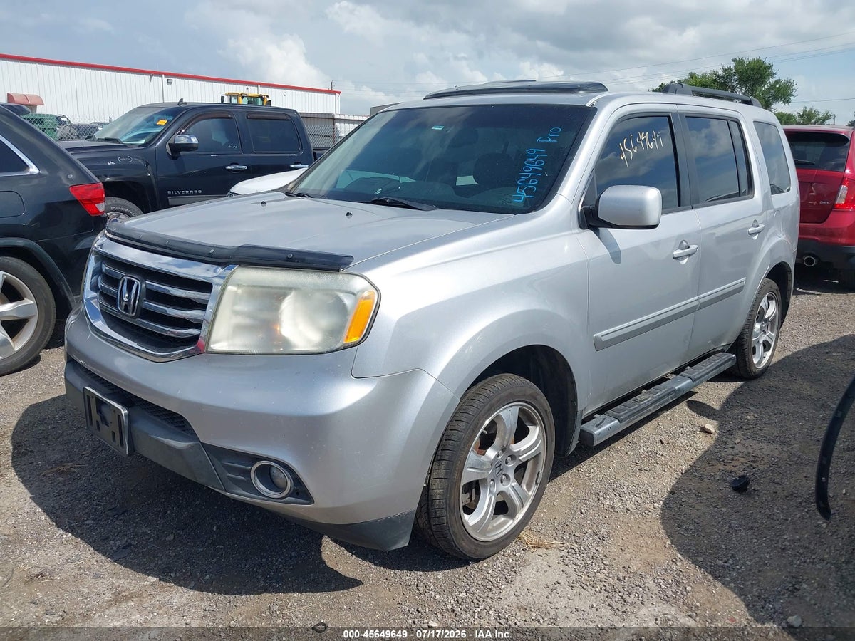 2012 HONDA PILOT EX-L — снимка 2