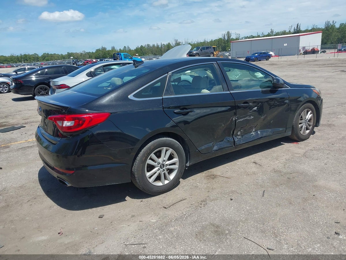 2015 HYUNDAI SONATA SE — снимка 4