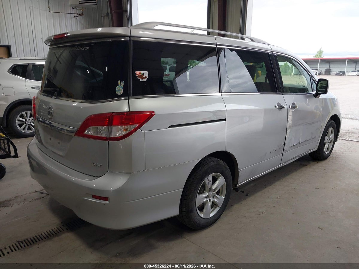 2017 NISSAN QUEST SV — снимка 4