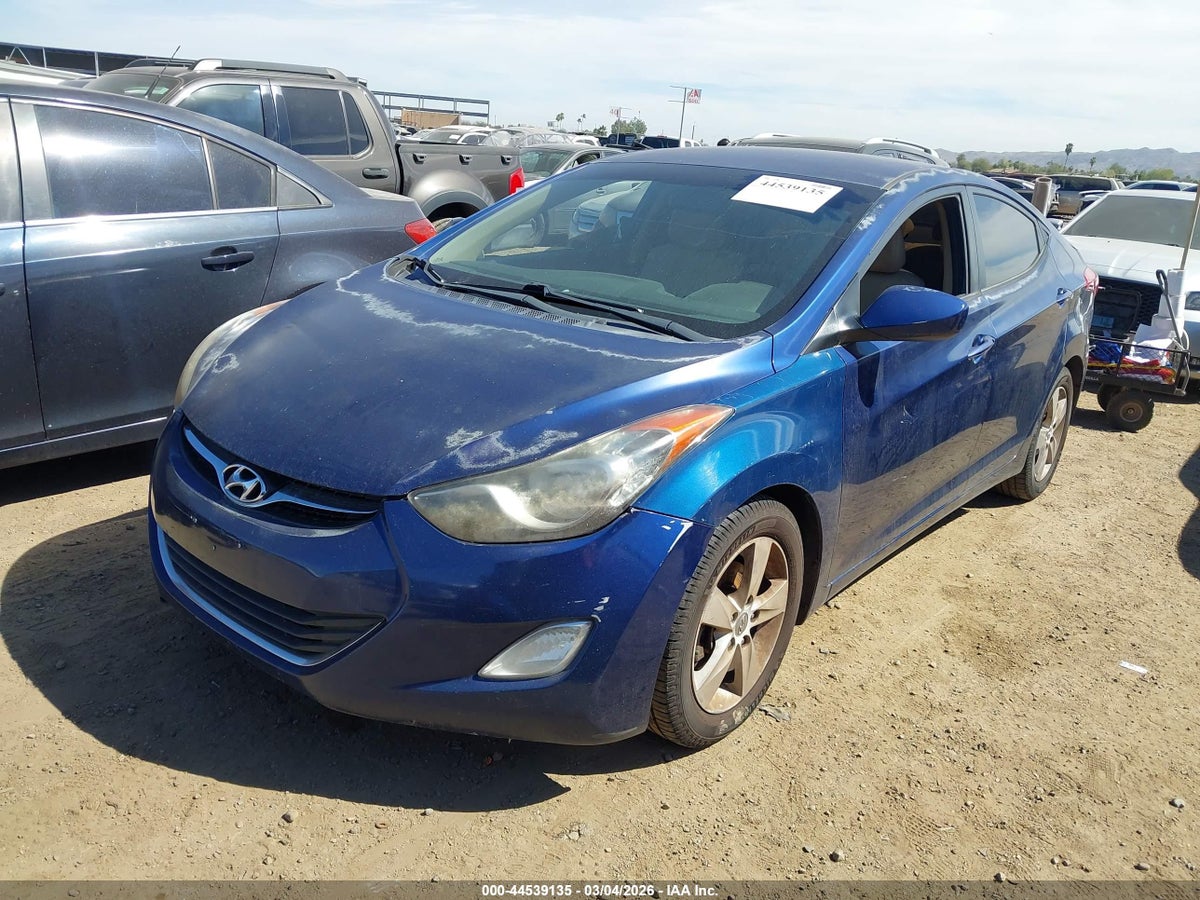 2013 HYUNDAI ELANTRA GLS — снимка 2