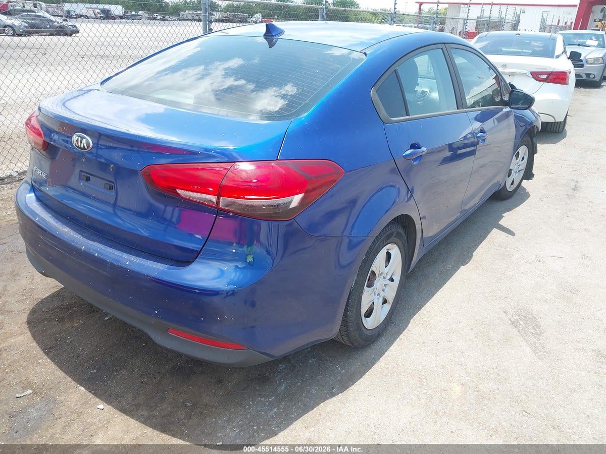 2017 KIA FORTE LX — снимка 4
