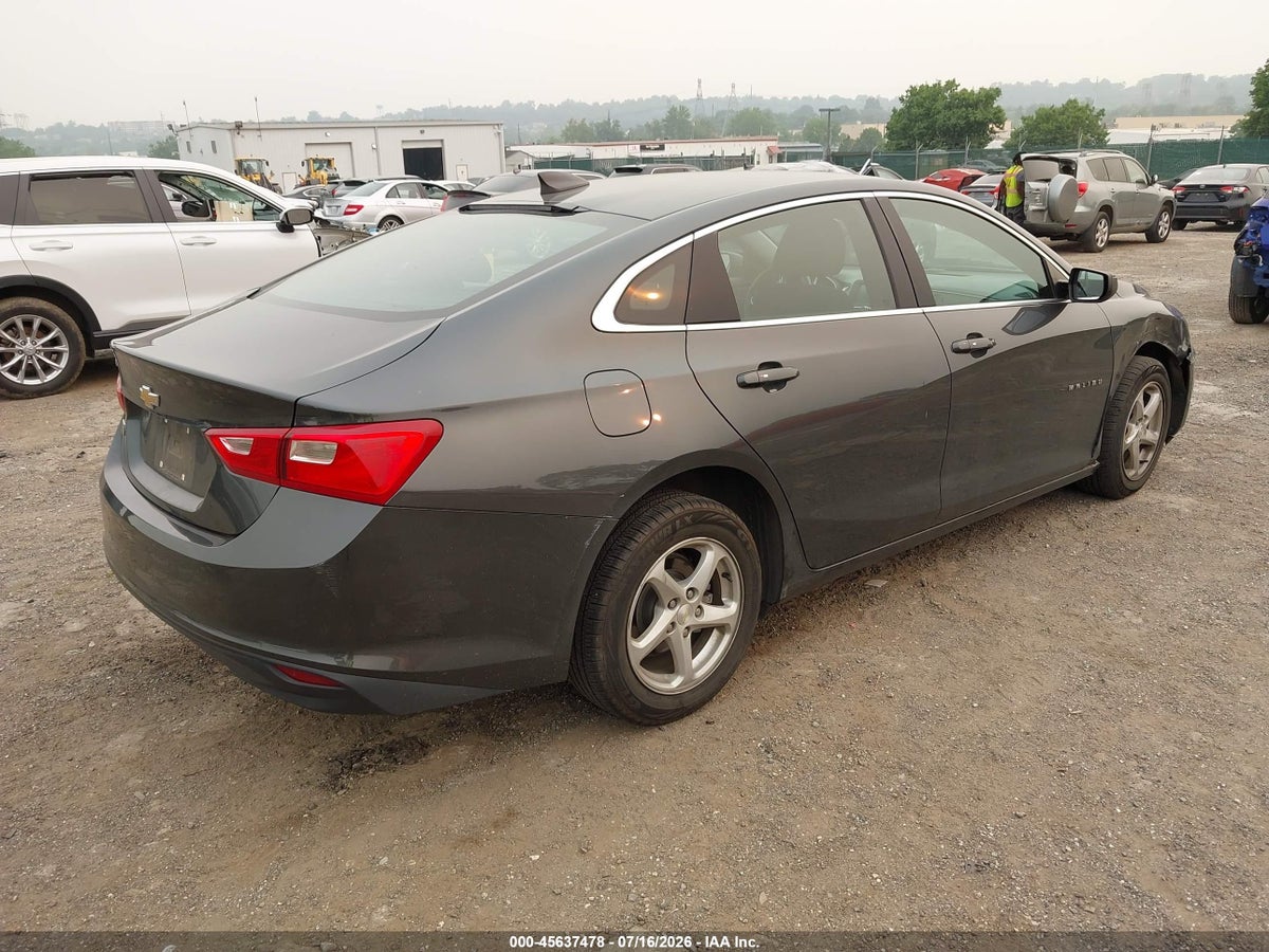 2017 CHEVROLET MALIBU LS — снимка 4