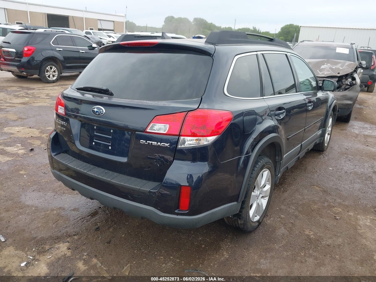 2012 SUBARU OUTBACK 2.5I LIMITED — снимка 4
