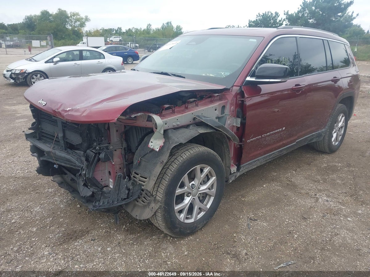 2021 JEEP GRAND CHEROKEE L LIMITED 4X4 — снимка 2