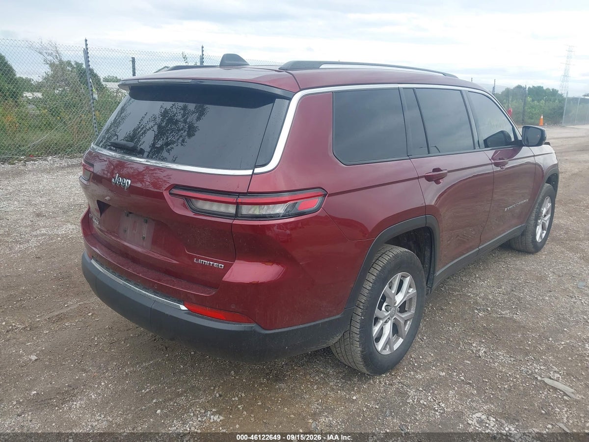 2021 JEEP GRAND CHEROKEE L LIMITED 4X4 — снимка 4