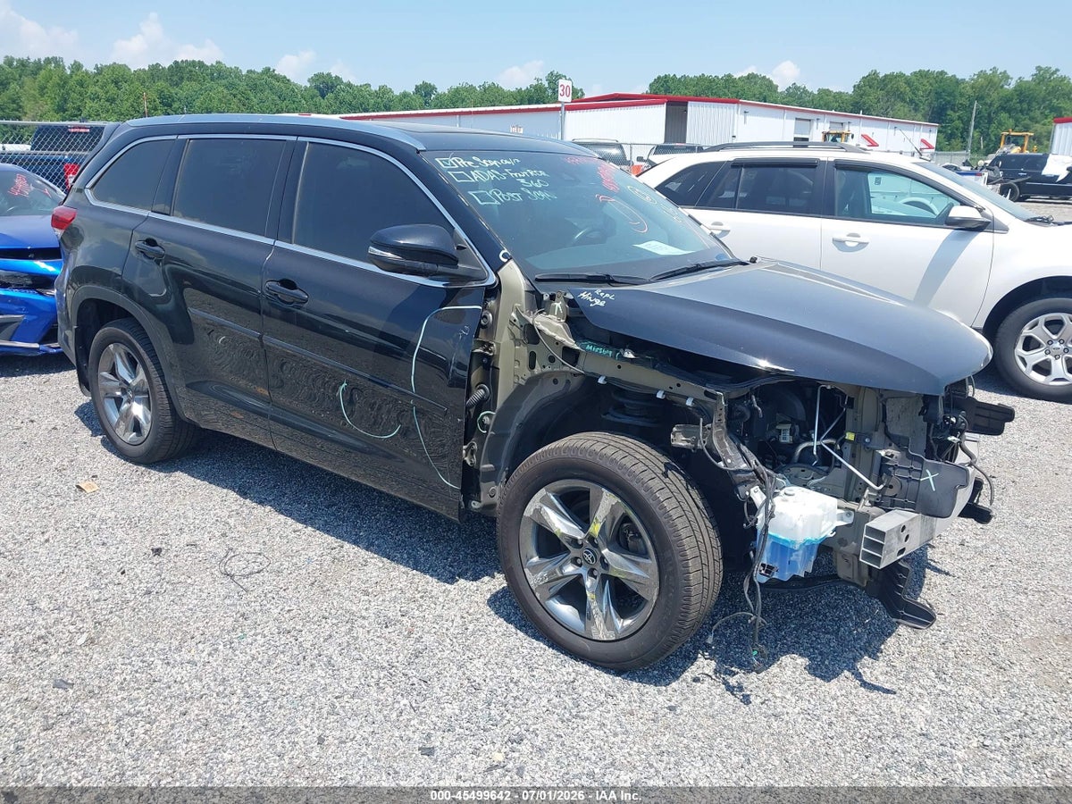2018 TOYOTA HIGHLANDER LIMITED PLATINUM