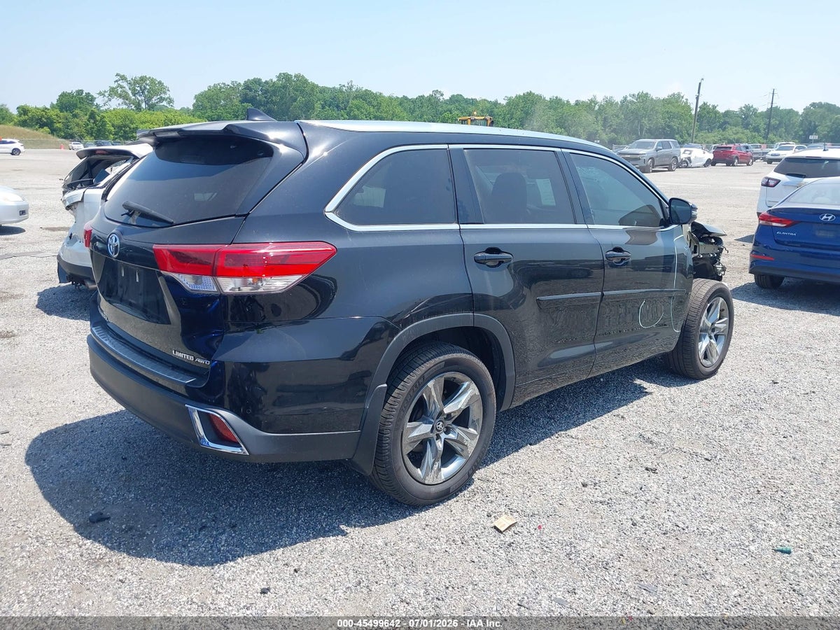 2018 TOYOTA HIGHLANDER LIMITED PLATINUM — снимка 4