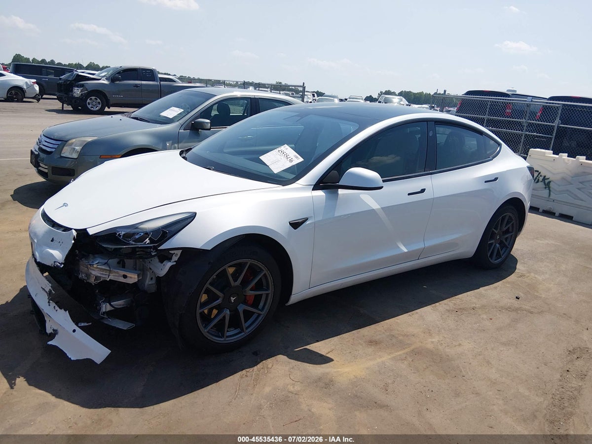 2021 TESLA MODEL 3 STANDARD RANGE PLUS REAR-WHEEL DRIVE — снимка 2