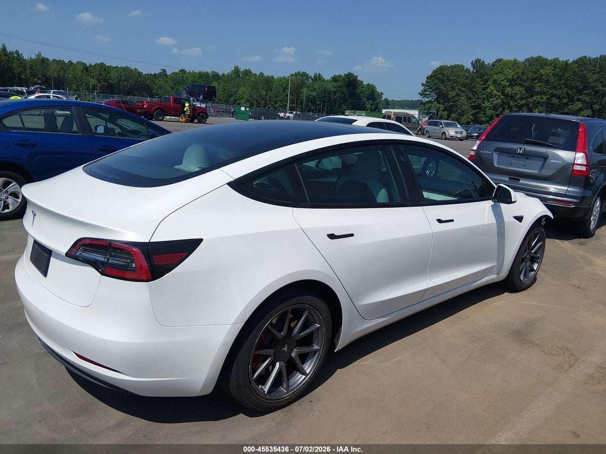 2021 TESLA MODEL 3 STANDARD RANGE PLUS REAR-WHEEL DRIVE — снимка 4