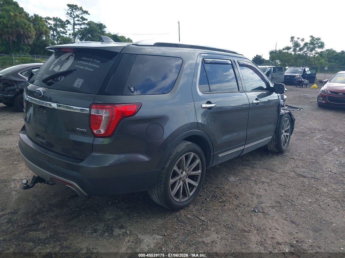 2016 FORD EXPLORER LIMITED — снимка 4