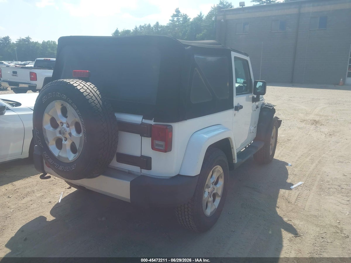2014 JEEP WRANGLER SAHARA — снимка 4