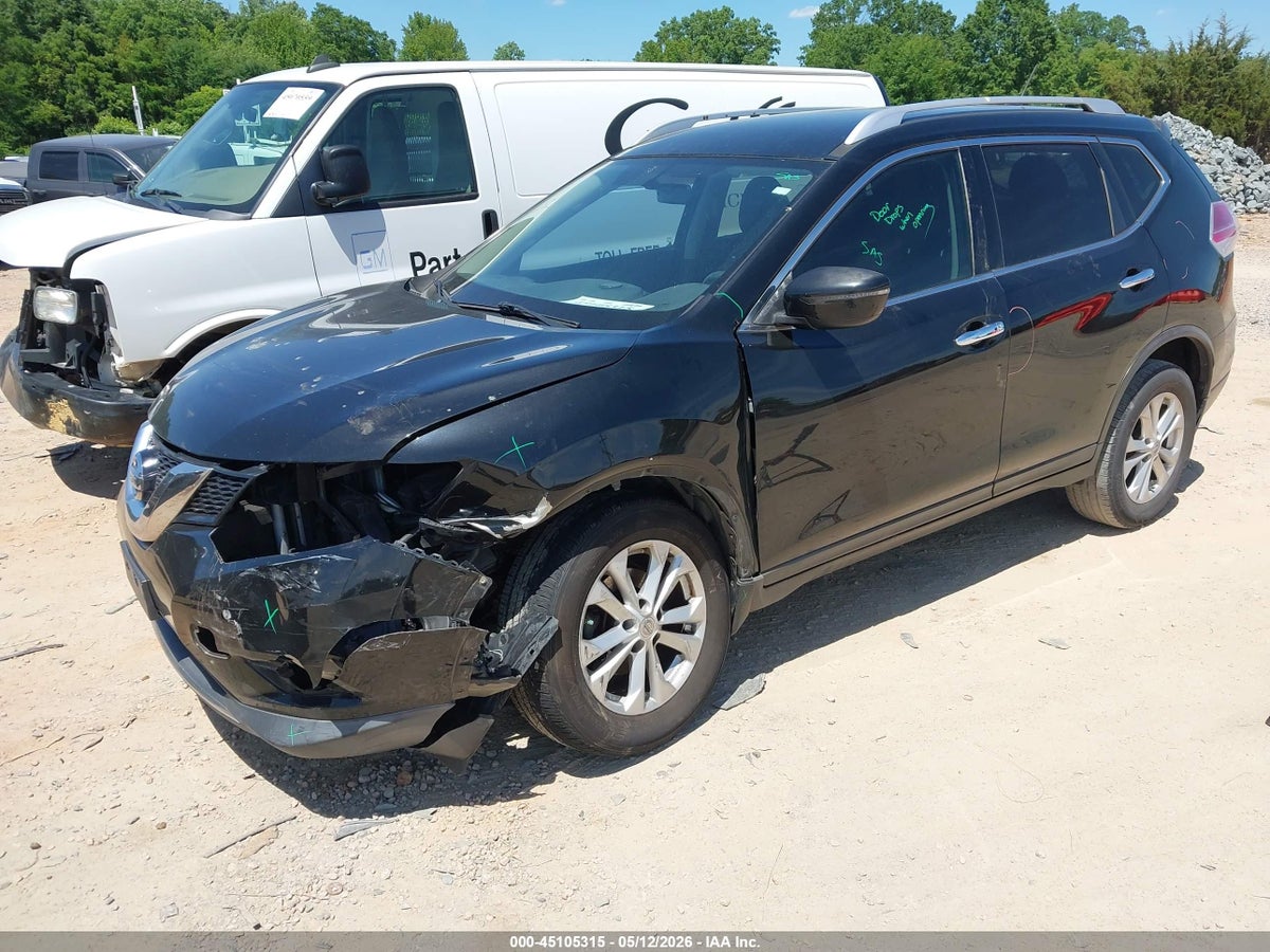 2016 NISSAN ROGUE SV — снимка 2