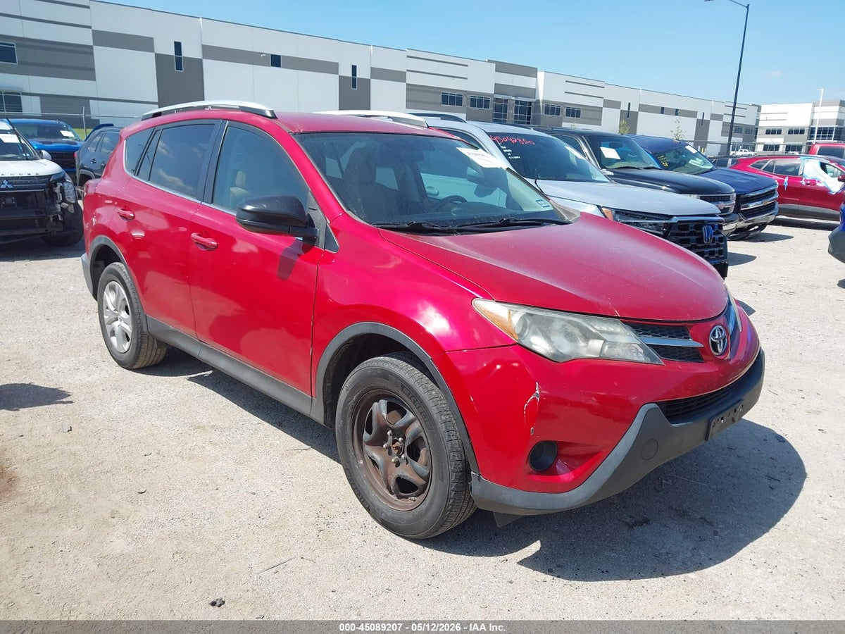 2013 TOYOTA RAV4 LE