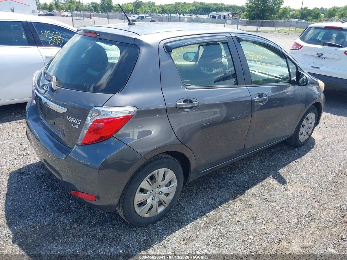 2013 TOYOTA YARIS LE — снимка 4